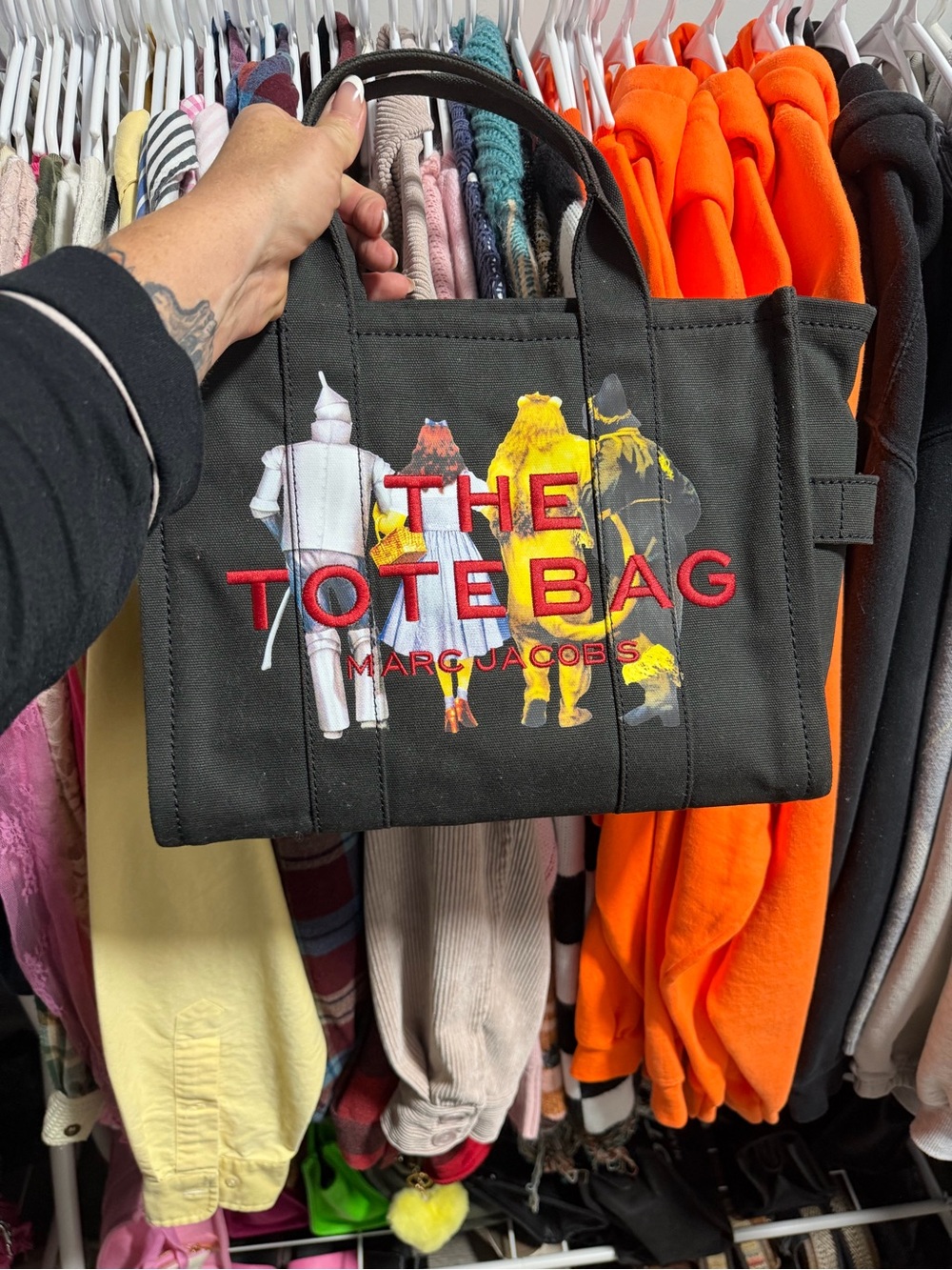Marc Jacobs The Tote Bag - wizard of oz with matching wallet
